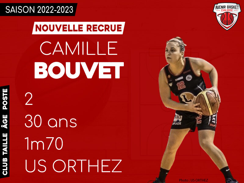 N3F : Recrutement de Camille Bouvet