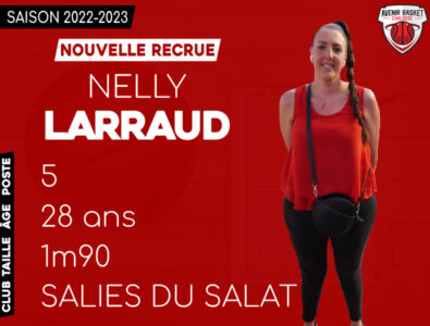 N3F : Recrutement de Nelly Larraud
